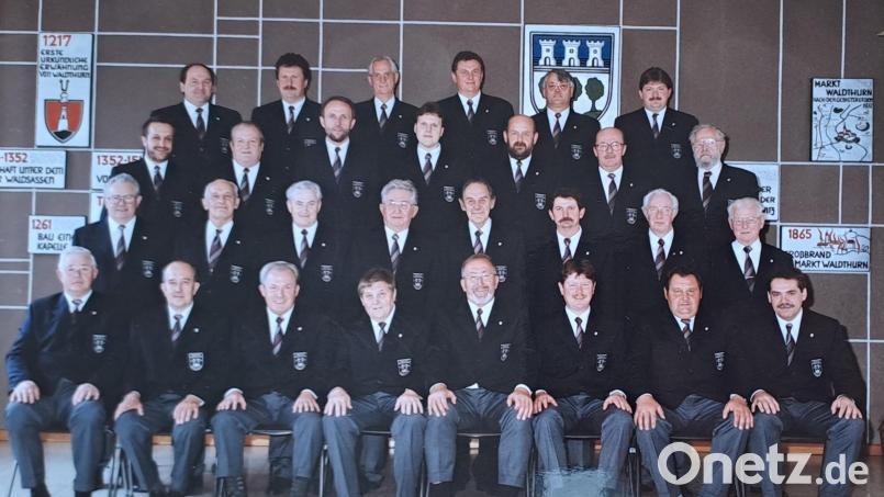 Männerchor des Gesang- und Orchestervereins beim 100-jährigen Jubiläum Bild: Franz Kick