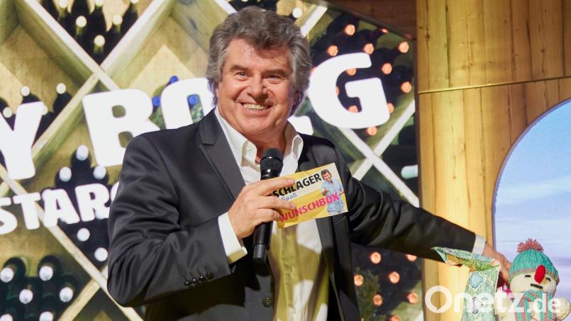 Andy Borg sorgte schon 2023 für ein ausverkauftes ACC: Jetzt kommt er zu einem weiteren Schlager-Abend nach Amberg. Archivbild: Ingo Morgenstern/exb