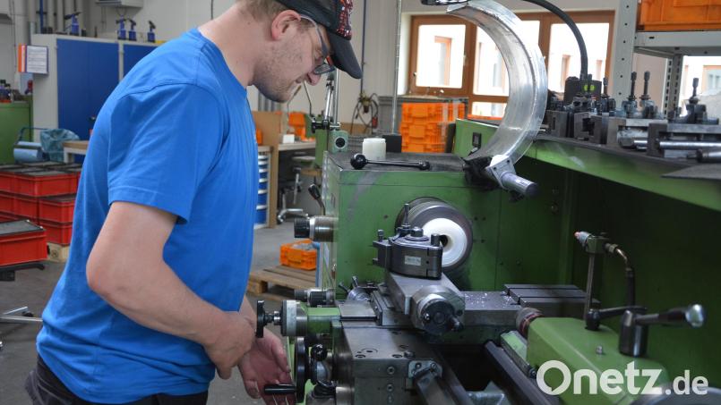 Wichtige Arbeit wird in der Metall-Abteilung der Stiftlandwerkstätten geleistet. Bild: jr
