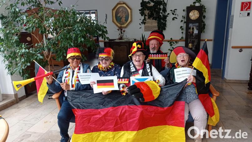 EM-Fieber im Marienheim Bild: Daniela Donhauser/exb