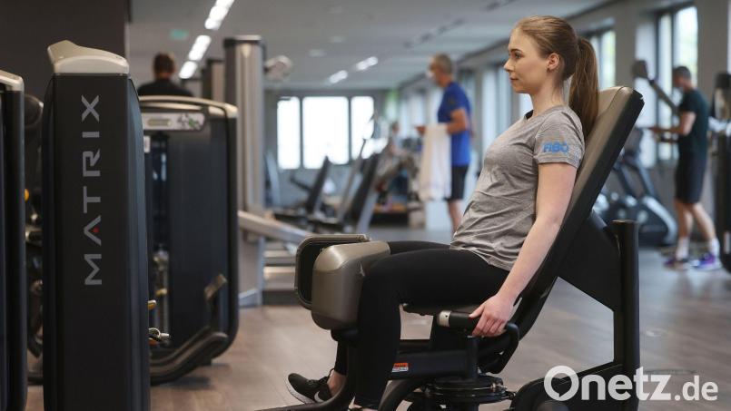 Trainingsziele definiert wohl jeder anders, musste Mareike Schwab feststellen. Eine sexistische Aussage ist ihr bei ihrer Anmeldung im Fitnessstudio besonders im Gedächtnis geblieben. Symbolbild: Oliver Berg/dpa
