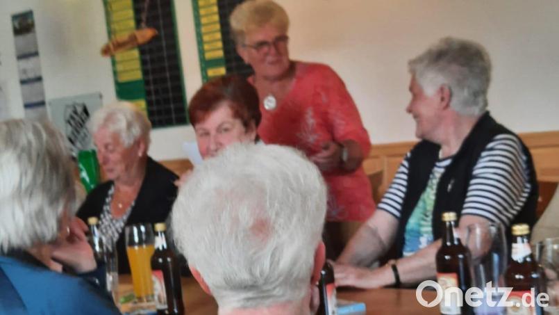 Die Reuther Senioren hatten viel Spaß beim Musik-Quiz im Sportheim. Bild: Elfriede Ackermann/exb