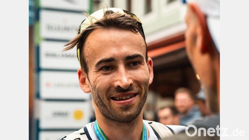 Maximilian Zeus nach dem Zugspitz-Trail. Bild: Johannes Überbacher/exb