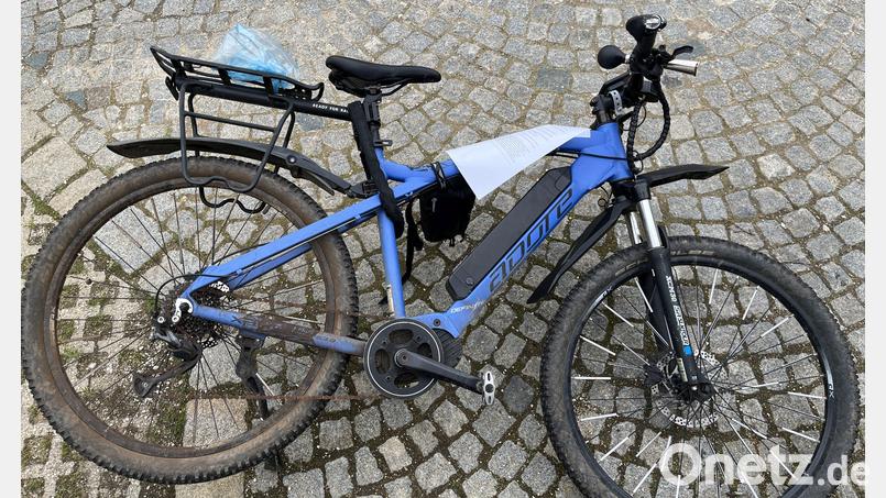 Dieses Pedelec hat die Polizeiinspektion Amberg sichergestellt. Bild: Polizeiinspektion Amberg/exb