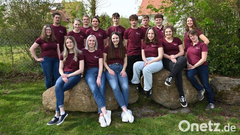 Die Festdamen und -burschen freuen sich schon auf das Festwochenende. Bild: pi