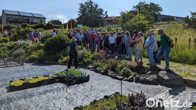 Der Ausflug des Obst- und Gartenbauvereins Wernersreuth führte auch zum Himalaya-Garten. Bild: OGV Wernersreuth/exb