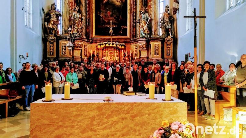 In Amberg-Sulzbach fand der Dekanatschortag statt. Bild: Pfarrei St. Jakobus Hahnbach/exb