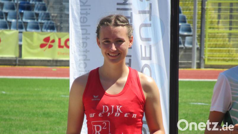 Lilli Werner von der DJK Weiden. Bild: Andrea Schieder/exb