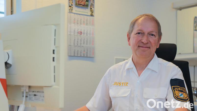 Ende August hat Werner Pemp seinen letzten Arbeitstag in der JVA Amberg. Bild: Wolfgang Steinbacher