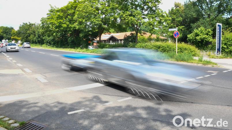 Die Liste der Top-5-Verstöße in Amberg führt eine Geschwindigkeitsüberschreitung auf der Hockermühlstraße an. Der Raser war dort mit einer Geschwindigkeit von 112 km/h unterwegs. Bild: Petra Hartl