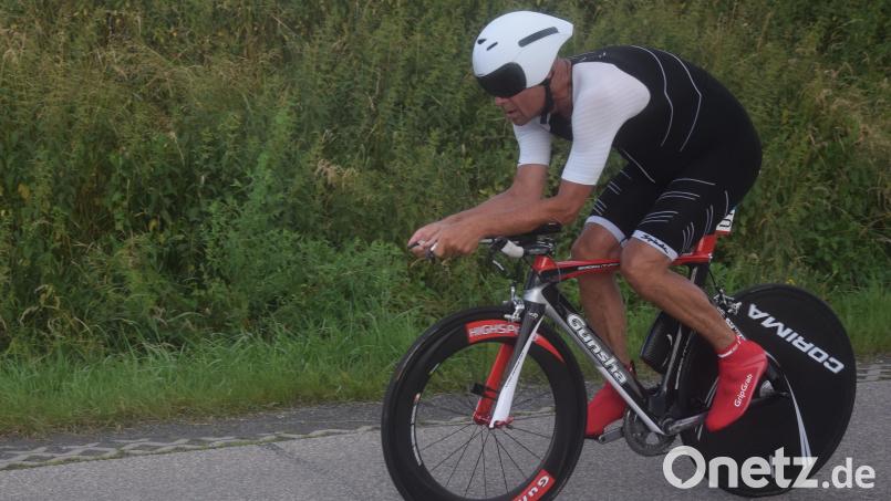 Sieger Christoph Argauer sorgte beim Pirker Einzelzeitfahren für den Top-Speed. Bild: fz