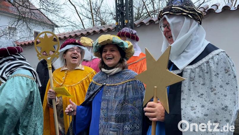 Die &quot;Senioren-Sternsinger&quot; der Pfarrei St. Marien Sulzbach-Rosenberg haben Spaß an ihrem Ehrenamt. Bild: Heike Unger