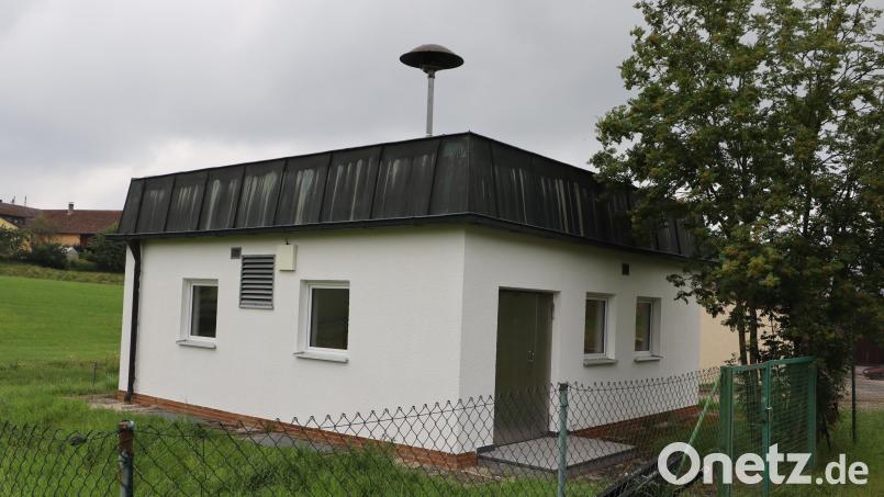 Das Pumpwerk Kleinalbershof soll eine PV-Anlage bekommen. Dafür sollen zwei Dächer angebaut werden. Bild: gru