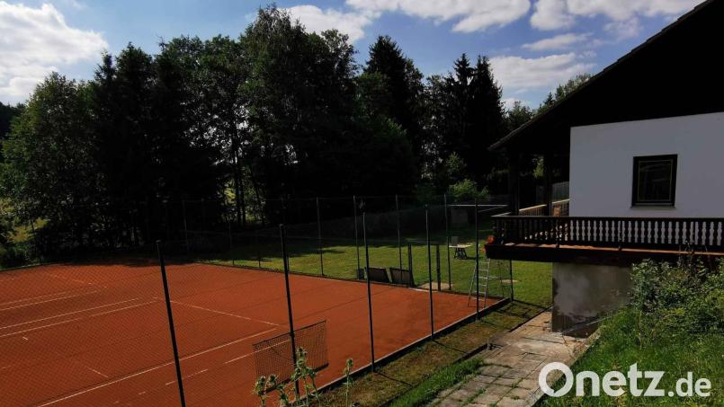 Die Jubiläumsfeier findet direkt am Tennisheim in Eslarn statt. Bild: gz