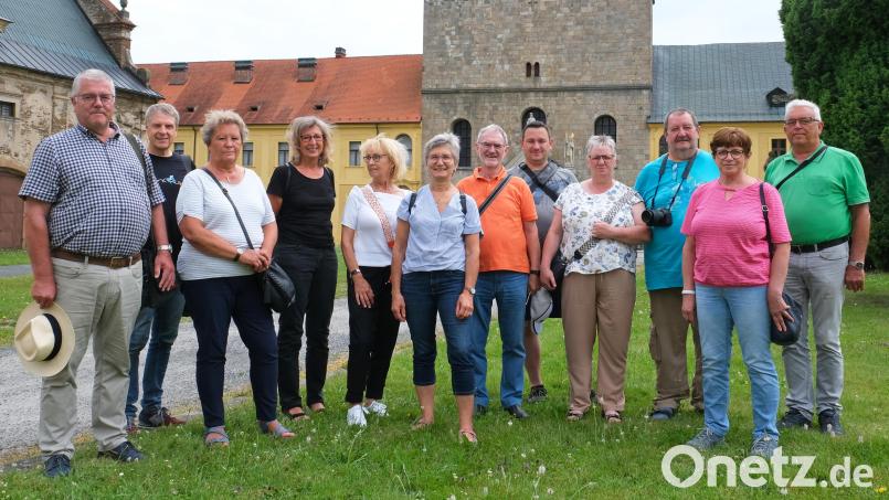 Im Nachbarland Tschechien sah sich eine Gruppe aus dem Fotoklub um. Eine Station der zweitägigen Tour war das Kloster Tepl. Die Gebäude und insbesondere die Kirche beeindruckten. Bild: nm/exb