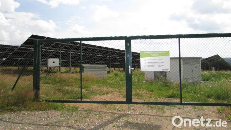 Die Photovoltaikanlage am Deschenbühl wird mit einer Fläche von sechs Hektar erweitert. Bild: sei