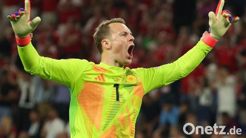 Manuel Neuer befasst sich noch nicht mit dem Ende seiner Karriere. Bild: Christian Charisius/dpa
