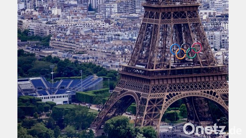 Die Sommerspiele in Paris werden am 26. Juli eröffnet. Bild: Christophe Ena/AP