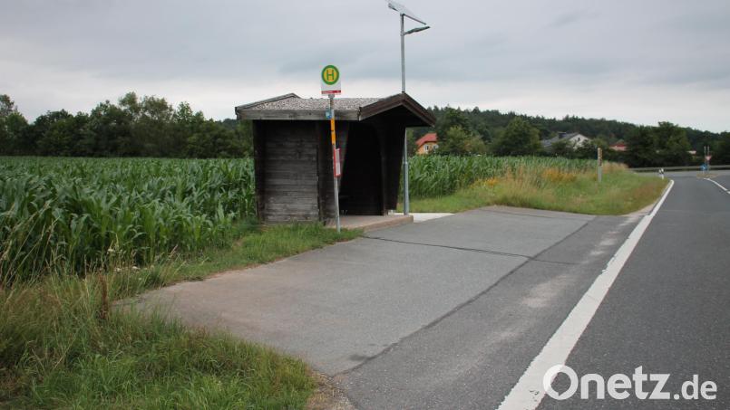Eine Laterne an der Zessauer Bushaltestelle bringt den Schulkindern in den dunkleren Jahreszeiten mehr Sicherheit. Manchen Einwohnern reicht das aber noch nicht. Bild: bjp