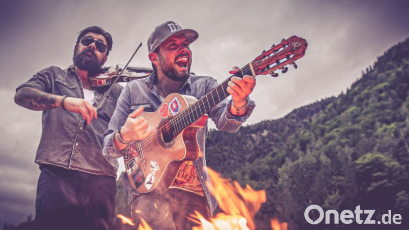 Django 3000, die Chiemgauer Desperados, laden zu einem Konzert der besonderen Art. Bild: Mike Heider/exb