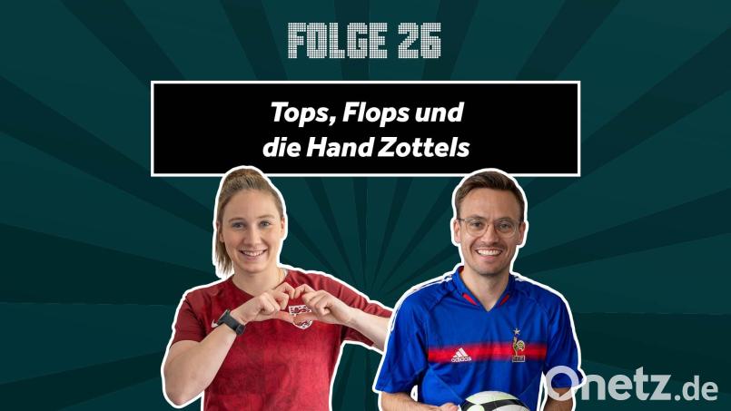 Alexandra Maul und Julian Trager sprechen in der neuen Folge des Podcasts &quot;Heim-EM - das Update&quot; über die bisherigen Überraschungen des Turniers - positiv wie negativ. Bild: Marina Gube