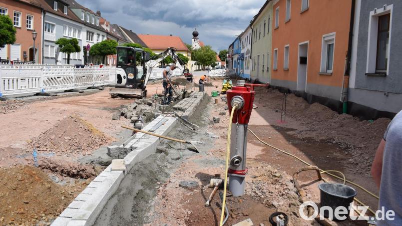 Nach den Arbeiten im Bereich Freyung/Hirtenstraße wechselt die Baustelle in den nördlichen Kreuzungsbereich. Bild: bnr