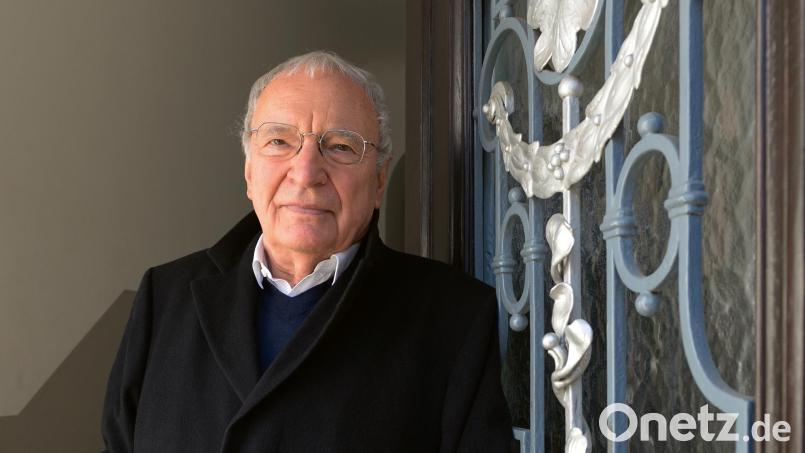 Schriftsteller Uwe Timm zu Gast bei dem diesjährigen LiteraturSommerFest. Bild: Isolde Ohlbaum/exb