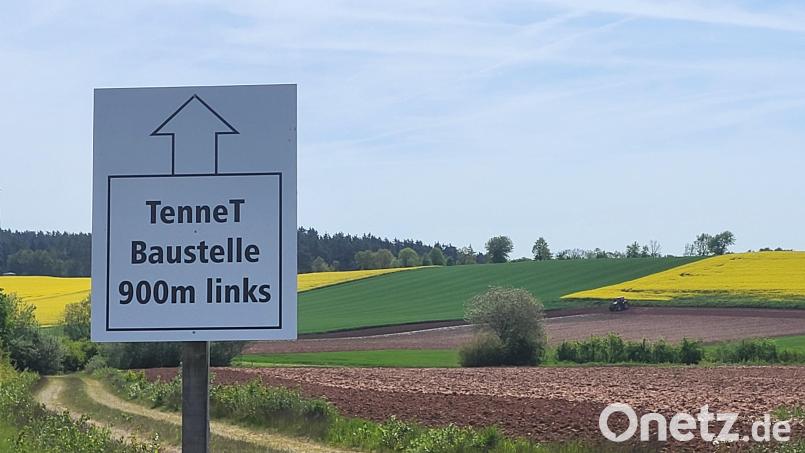 Bald soll es losgehen auf den Tennet-Baustellen in der Oberpfalz Bild: Wolfgang Würth