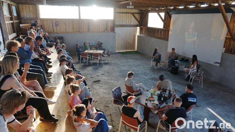 Der ehemalige Kuhstall der Falschen Farm in Diebis: Dort wird am 12. Juli der Dokumentarfilm &quot;Das Kombinat&quot; gezeigt. Bild: Alexa Small/exb