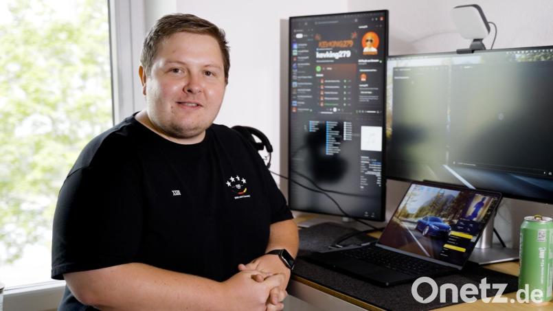 Kevin König will mit seiner KI-Musik voll durchstarten. Bild: Jakob Graf