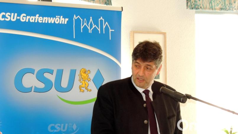 Edgar Knobloch gibt seinen CSU-Fraktionsvorsitz im Kreistag auf. Archivbild: mor