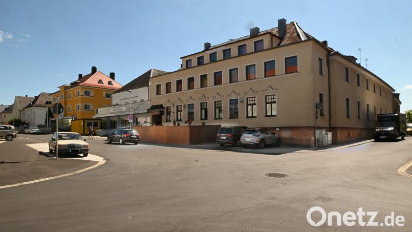 Das Dreifaltigkeitsviertel mit der ehemaligen Musikkneipe Neodrom. Stadtteile gibt es in Amberg etliche und wohl überall auch Ideen, was man mit relativ wenig Aufwand verbessern könnte. Bild: gf
