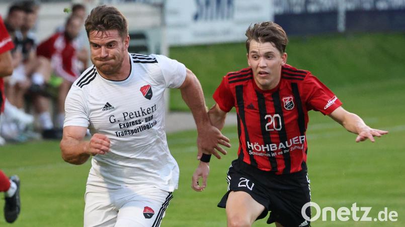 Für das Testspiel gegen den SV Mitterteich fällt beim SC Luhe-Wildenau Maximilian Prem (rechts) aus. Bild: chap
