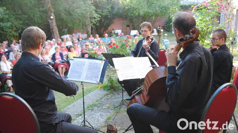 Ein Bild aus dem Jahr 2018: Damals begeisterte das Sedlacek-Quartett aus Prag das Publikum in Wurz. Archivbild: gag