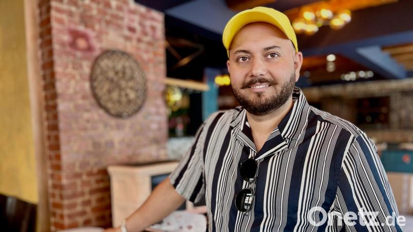 Simran Momy lebt in Nürnberg und ist Geschäftsführer des neuen Restaurants &quot;Sangam&quot; in der Altstadt von Weiden. Bild: Gabi Schönberger