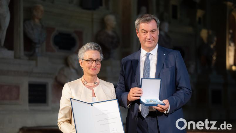 Bayerischer Verdienstorden 2024 für Adelheid von Gemmingen-Hornberg (Friedenfels) Bild: Bayerische Staatskanzlei