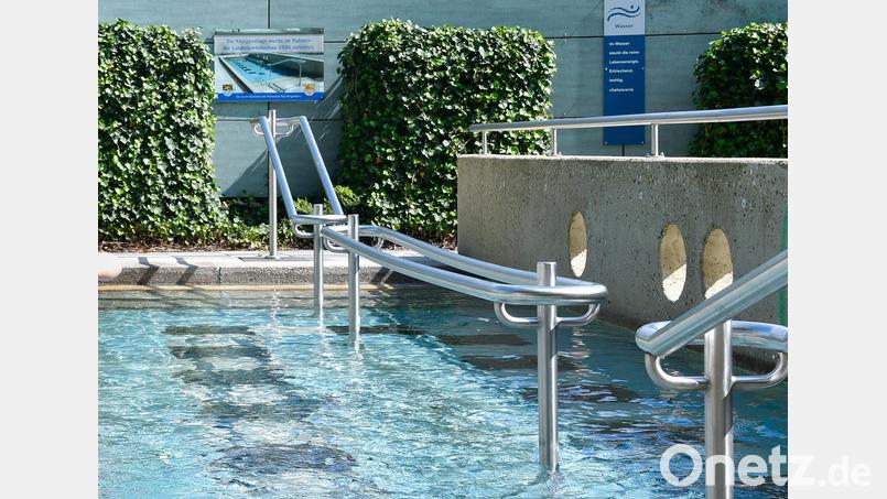 Jacqueline Fuchs Kneipp-Verein Amberg. Kneippbecken Archivbild: Petra Hartl