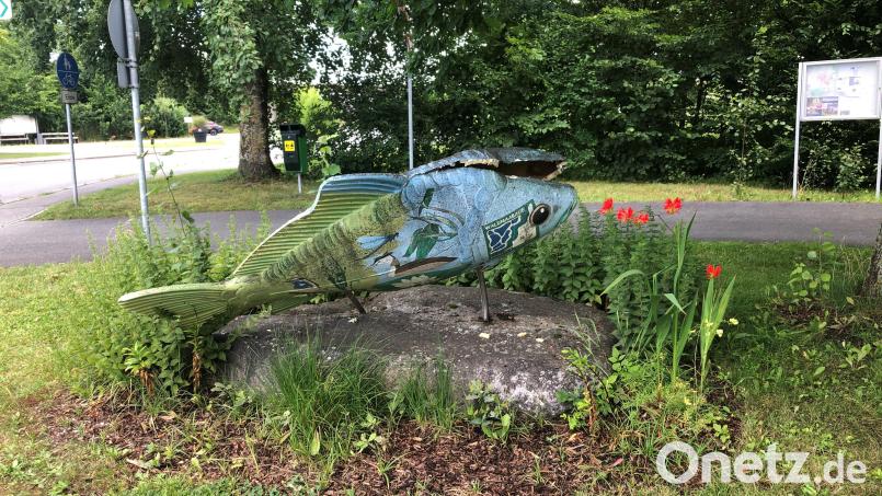 Völlig demoliert wurde der Phantastische Karpfen in Wiesau. Bild: wro