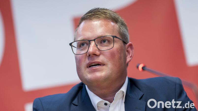 Holger Grießhammer stellt sich während einer Pressekonferenz im Bayerischer Landtag als neuen Fraktionsvorstand der Bayern-SPD vor. Bild: Peter Kneffel