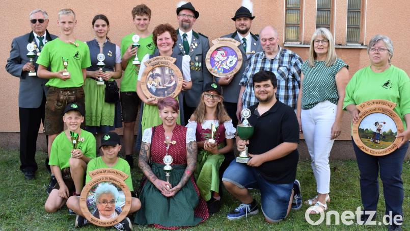 Beim Jubiläums-Schützenfest passte alles. Es gab viele treffsichere Schützen und Schützinnen, dazu ein super-Wetter und viele Gäste. Auch die Organisation, bei dem es viele helfende Hände gab, war perfekt. Bild: rgr