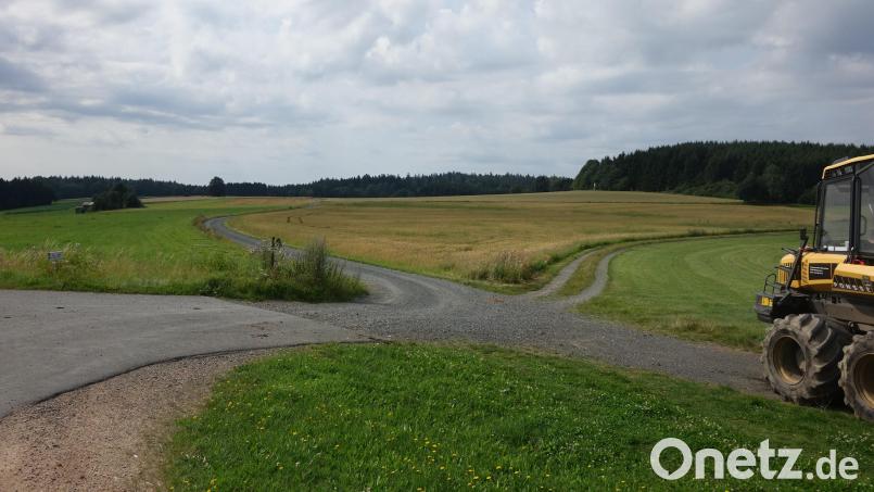 Im Bereich &quot;Schönauer Wald&quot; (hinten Mitte) ist von der Gemeinde Stadlern die Vorrangfläche für Windkraft ausgewiesen. Bild: mmj