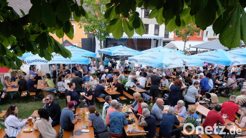 Die Flosser feiern am Samstag, 27. Juli, ihr 46. Bürgerfest. Archivbild: le