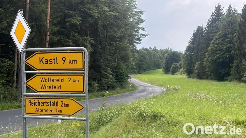 Von Schwenderöd bis hier zur Abzweigung Wirsfeld reicht der erste Abschnitt des Ausbaus der Kreisstraße AS 3. Bild: ge