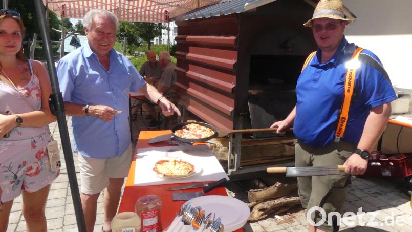 Die Pizzen schmecken genauso gut wie im italienischen Restaurant -mama mia, delizioso! Bild: rn
