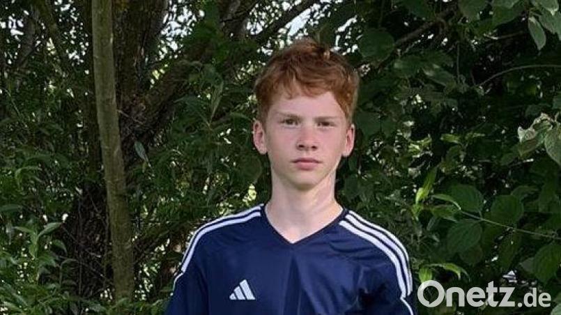 Die Talentschmiede der TSG-Faustballer hat ein heißes Eisen im Feuer. Benedikt Spitzer wird zeigen, was er auf dem Spielfeld kann. Bild: gmü