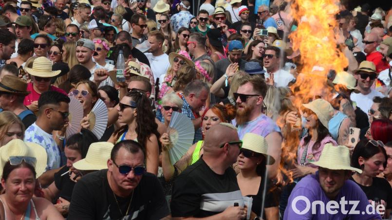 Das Mallorca-Festival ist ein heißes Vergnügen. Bild: Kunz