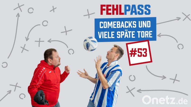 Um eine Aufholjagd zu schaffen oder Tore in der Nachspielzeit zu schießen, braucht man auch ein gutes Kopfballspiel. Das haben die Fehlpass-Jungs nicht, wie sie auf dem Bild beweisen. Bild: Marina Gube