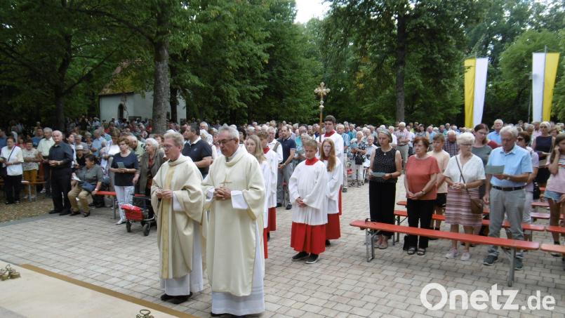 Unzählige Pilger waren im vergangenen Jahr auf den Frohnberg zum Hauptgottesdienst gekommen. Bild: mma