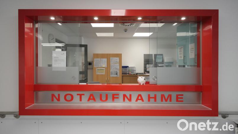 Blick in die Notaufnahme am Kreiskrankenhaus Tirschenreuth, kurz nach der Modernisierung 2019. Archivbild: tr