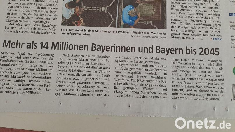 Die Überschrift, die einen Leser extrem störte. Bild: kan